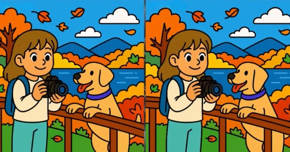 Spot 3 Differences in Girl Clicking Pictures