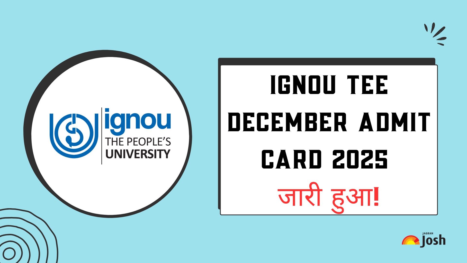 IGNOU TEE December Hall Ticket 2025 जारी हुआ, यहां से डाउनलोड करें एडमिट कार्ड PDF
