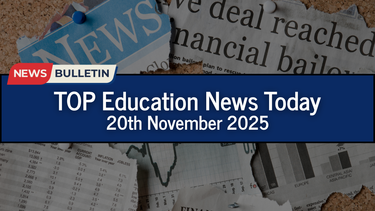 Education News Today in English November 20th 2025: NITI Aayog on Financial Literacy, First Gen Z-Themed Post Office at IIT Delhi, and More