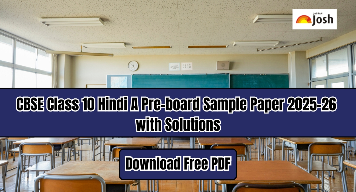 CBSE Class 10 Hindi A Pre-board Sample Paper 2025-26 with Solutions: Download PDF