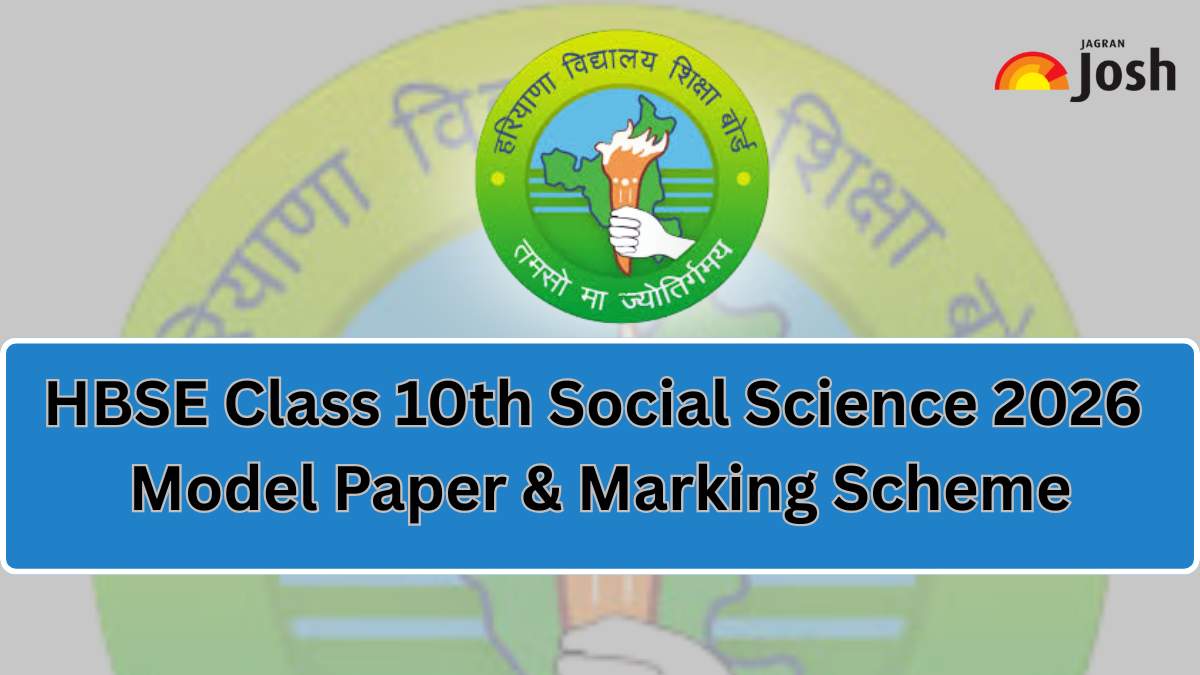 HBSE Class 10th Social Science 2026 Model Paper & Marking Scheme: Download PDF