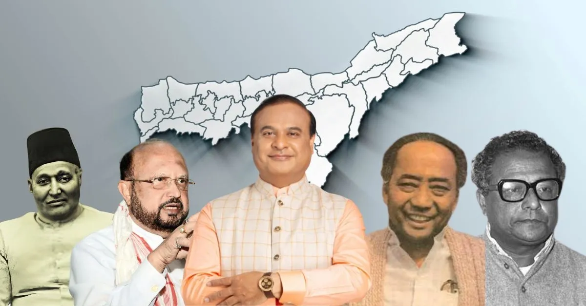 List of all Chief Ministers of Assam (1937-2025)