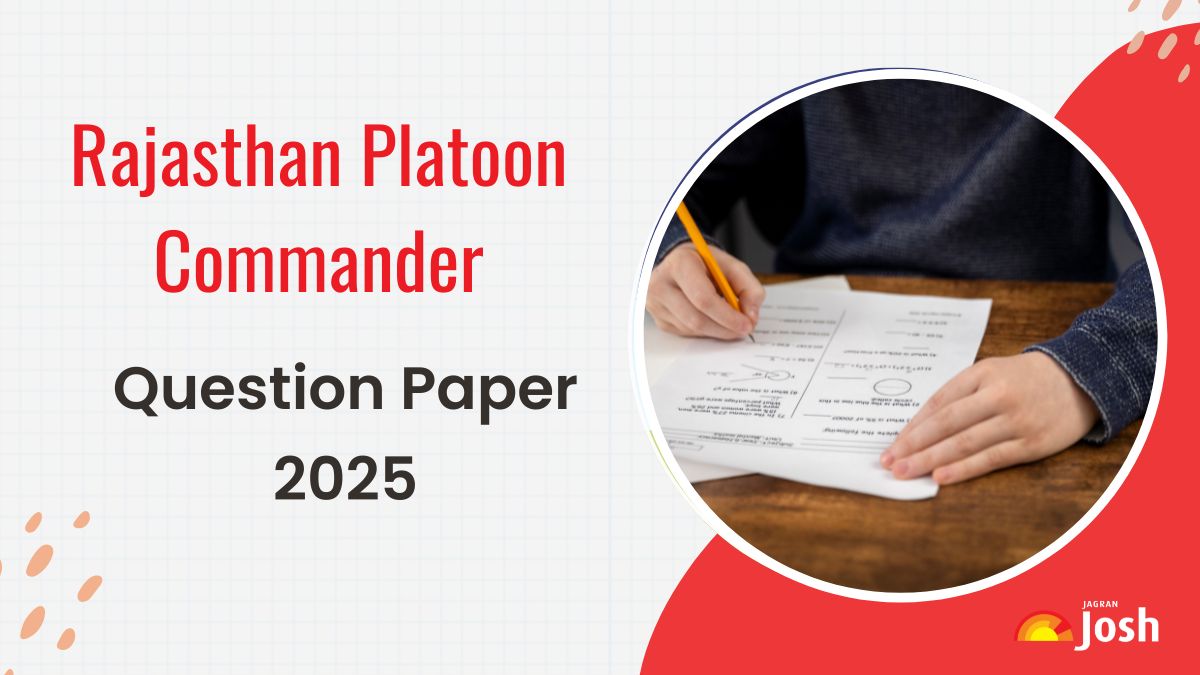Rajasthan Platoon Commander Question Paper (23 Nov 2025): Shift-Wise Questions PDF