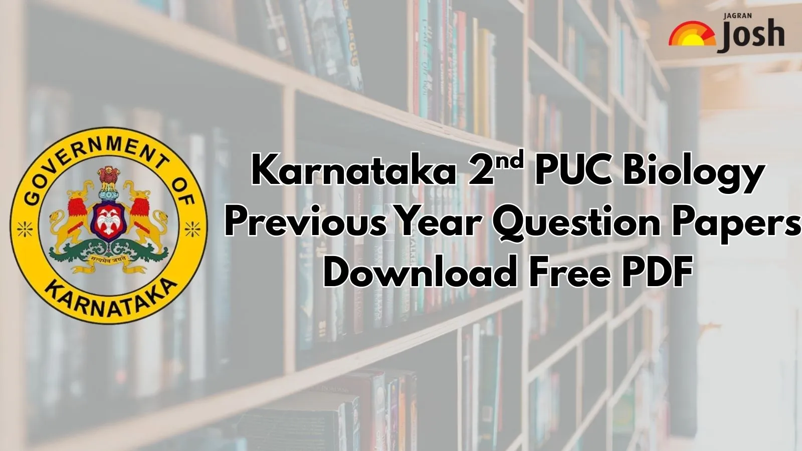 Karnataka 2nd PUC Biology Previous Year Question Papers