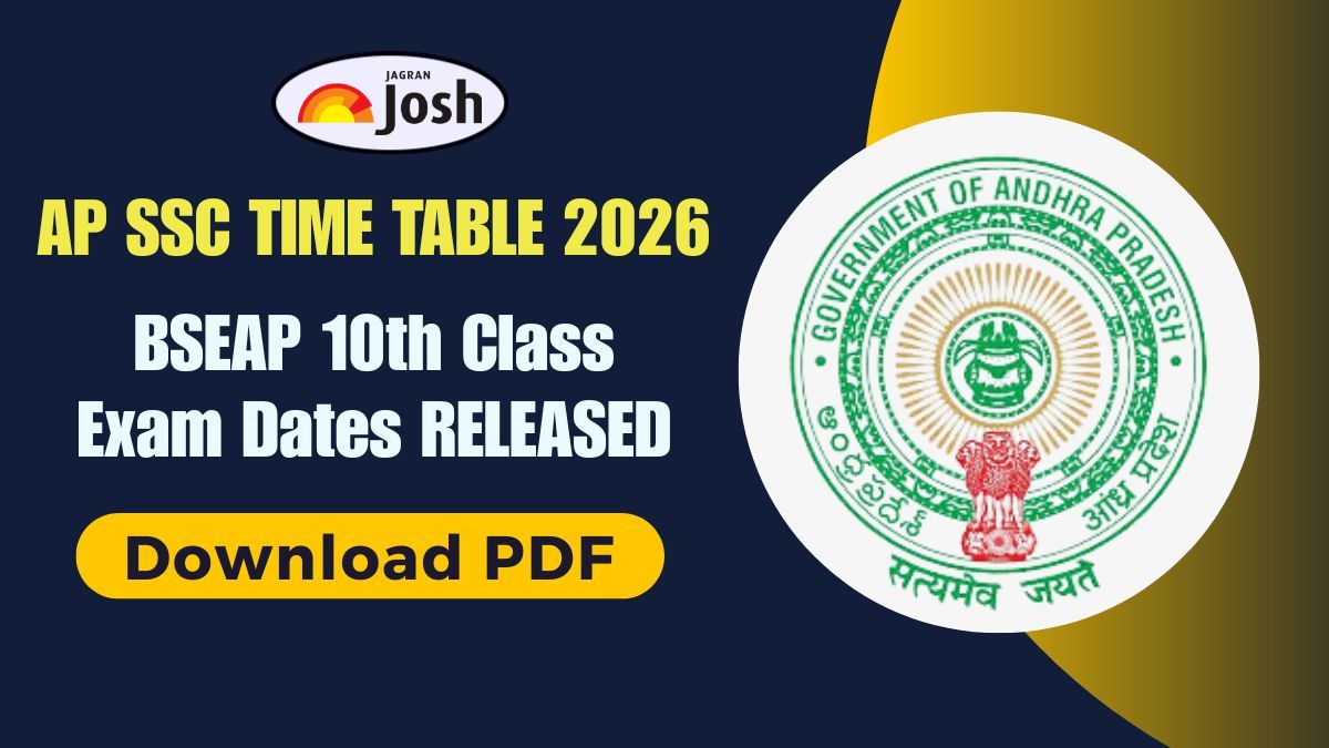 AP SSC Time Table 2026: Download BSEAP 10th Class Exam Dates PDF
