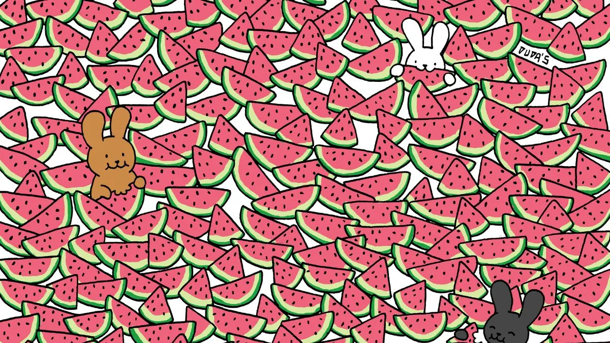 Find five seedless watermelons.