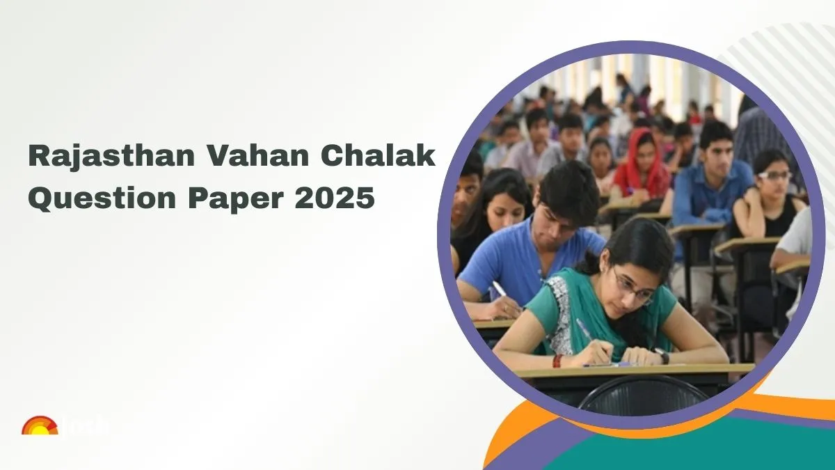Rajasthan Driver Question Paper 2025 PDF