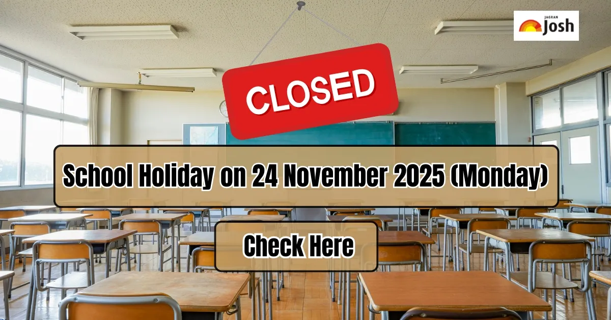School Holidays on 24th November 2025