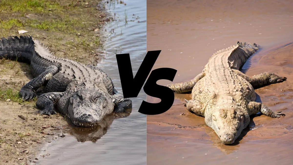 Alligator vs Crocodile