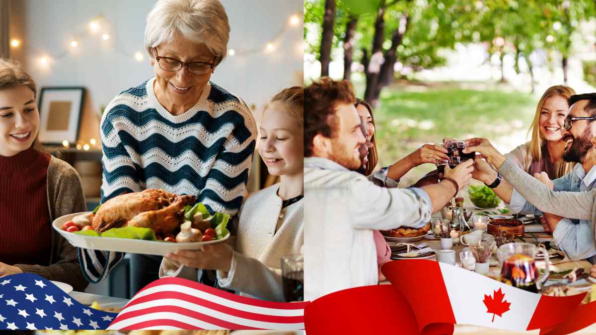 Difference between American Thanksgiving and Canadian Thanksgiving
