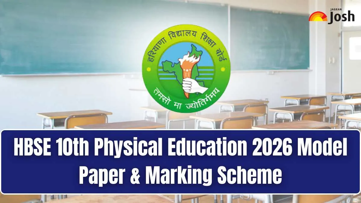 Haryana Board Class 10th Physical Education Model Paper 2026 with Marking Scheme: Download PDF