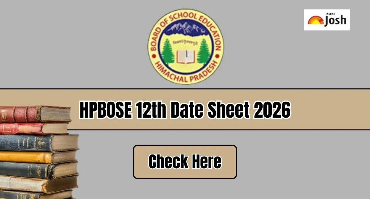 HPBOSE 12th Date Sheet 2026