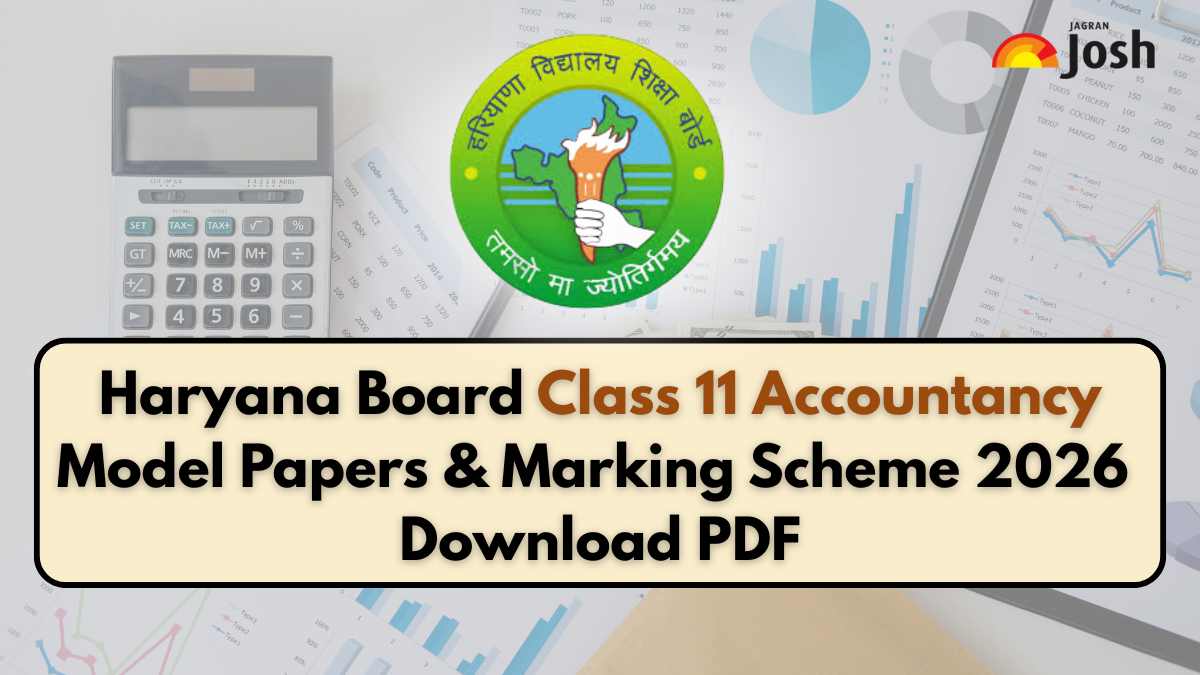 Haryana Board HBSE Class 11 Accountancy Model Paper with Marking Scheme 2026: Download PDF