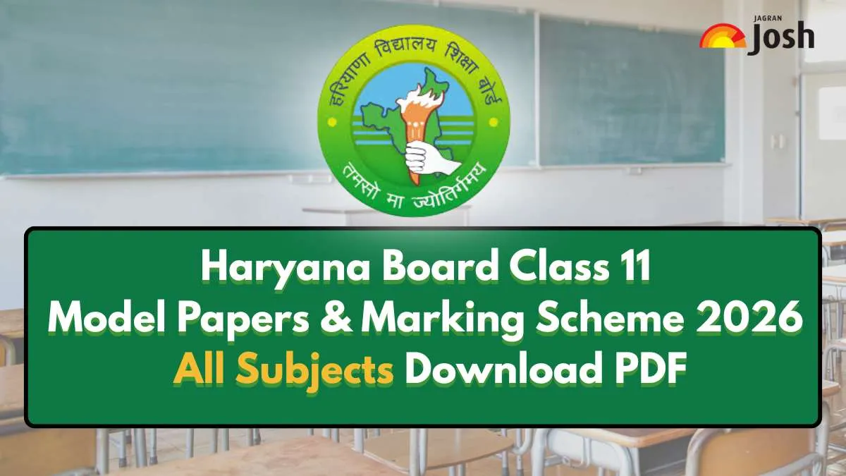 Haryana Board HBSE Class 11 Model Papers & Marking Scheme 2026: Download Subject-Wise PDF