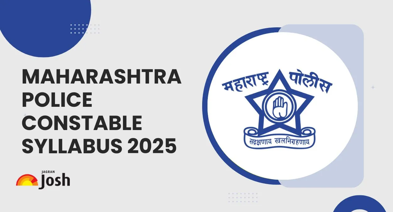 Maharashtra Police Constable Syllabus 2025