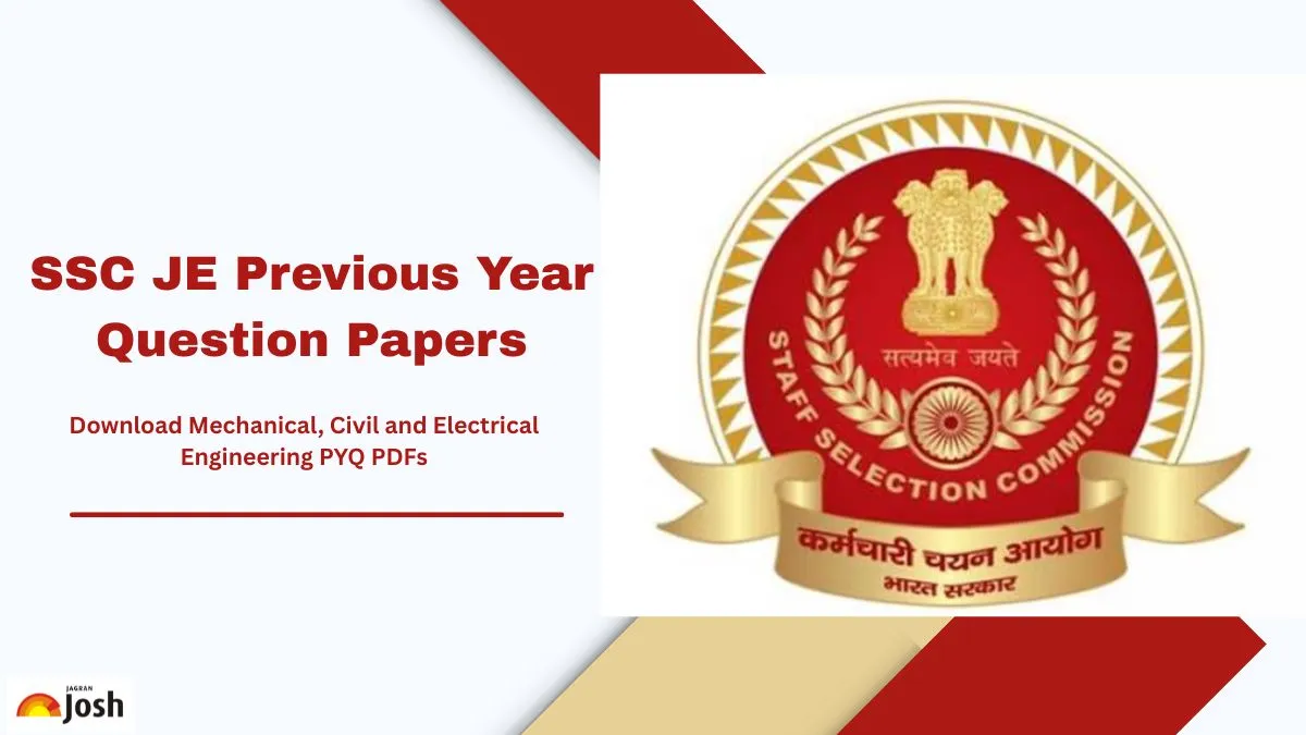 SSC JE Previous Year Question Paper