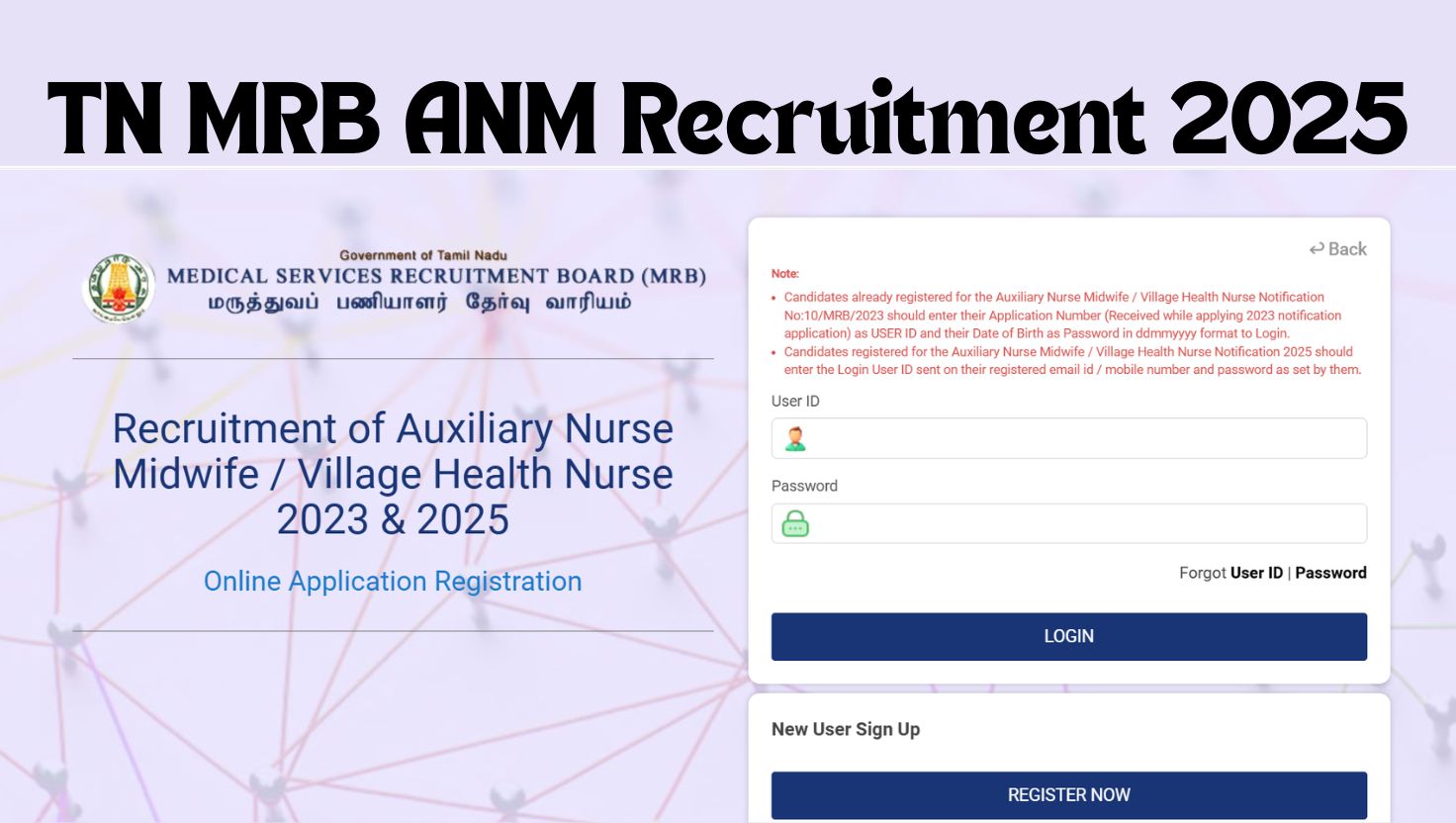 TN MRB Recruitment 2025 Apply Online Begins at mrb.tn.gov.in for 2147 Posts - Check Last Date, Eligibility and More