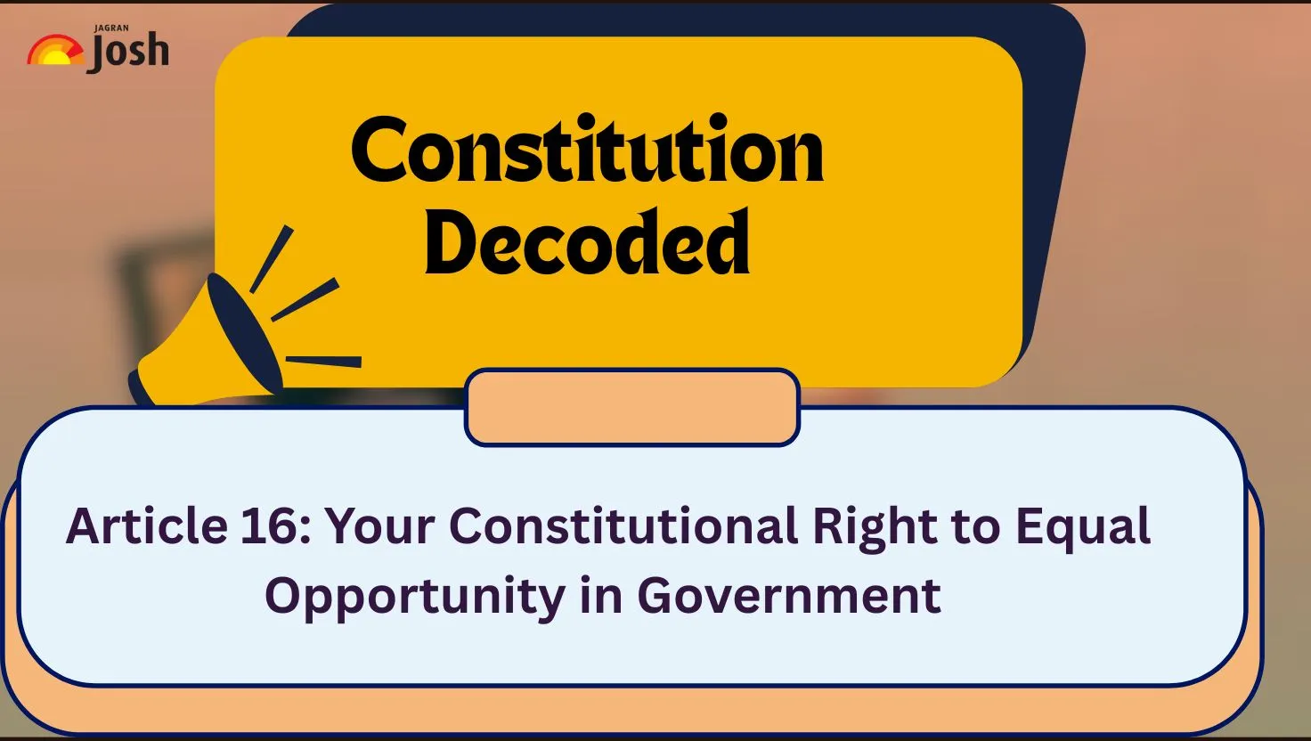Article 16 of Indian Constitution