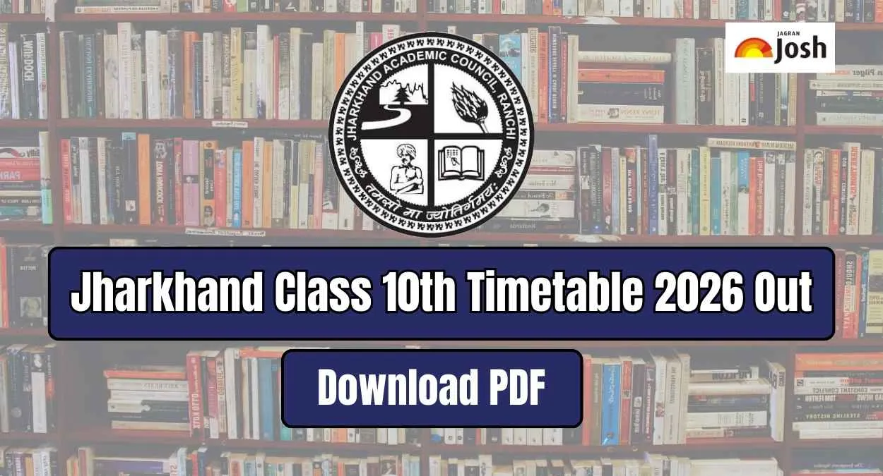 Jharkhand Class 10th Timetable 2026