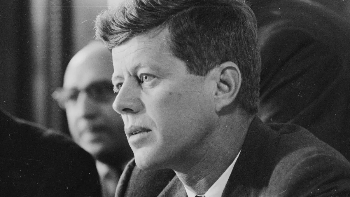 Quote of the Day by John F. Kennedy. (Image - History.com)