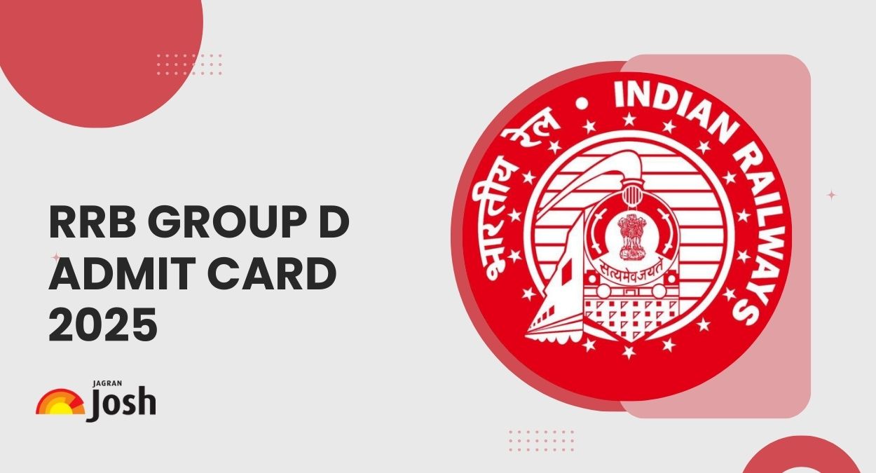 RRB Group D CBT 1 Admit Card 2025 OUT: Download Group D Admit Card PDF - Link Here