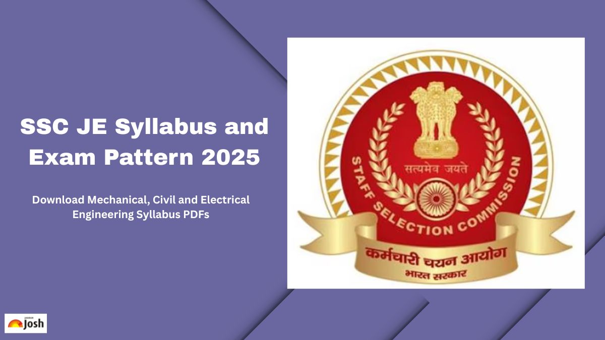 SSC JE Syllabus 2025: Check Paper 1 and 2 Subject-Wise Syllabus and Exam Pattern PDF
