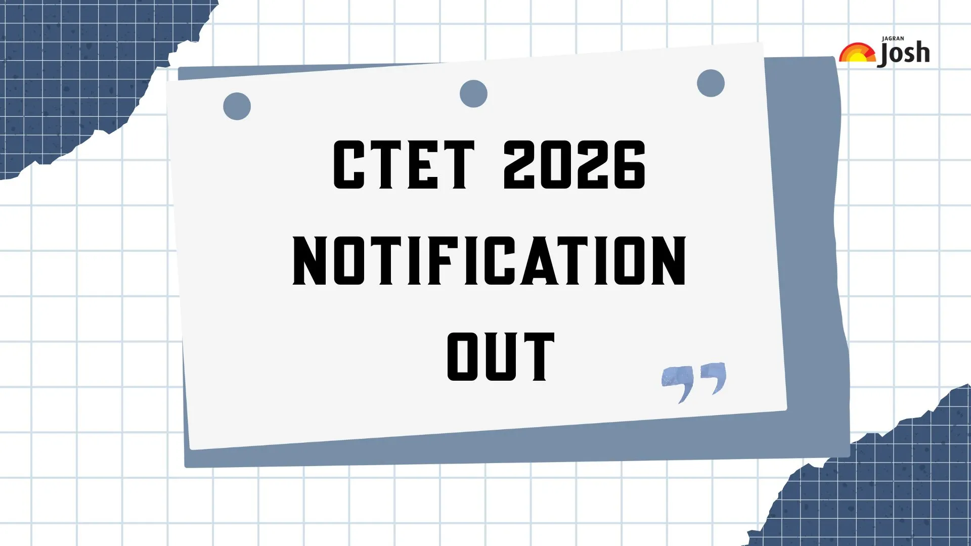CTET February 2026 Notification OUT