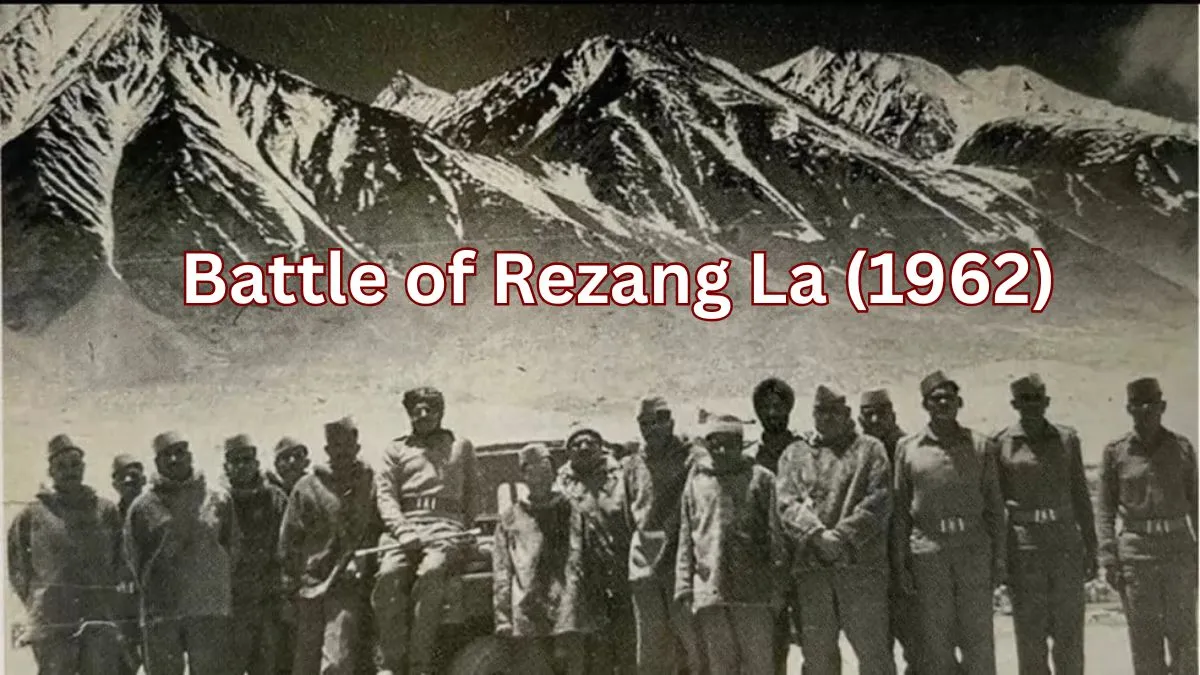 Battle of Rezang La (1962 Sino-Indian War)