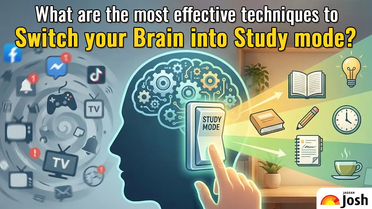 Effective techniques to switch brain into study mode
