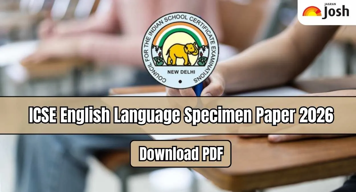 Download English Language Specimen Paper for Class 10 ICSE Board Exam