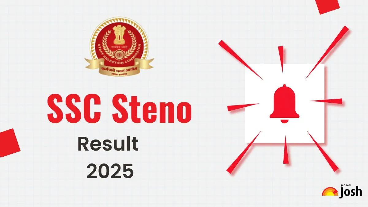 SSC Steno Result 2025