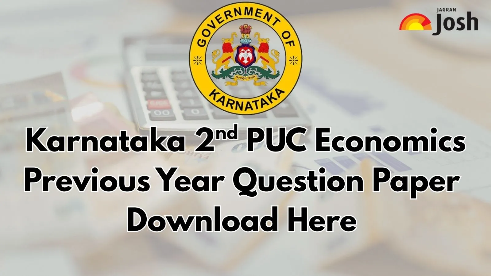 Karnataka 2nd PUC Economics Previous Year Question Papers