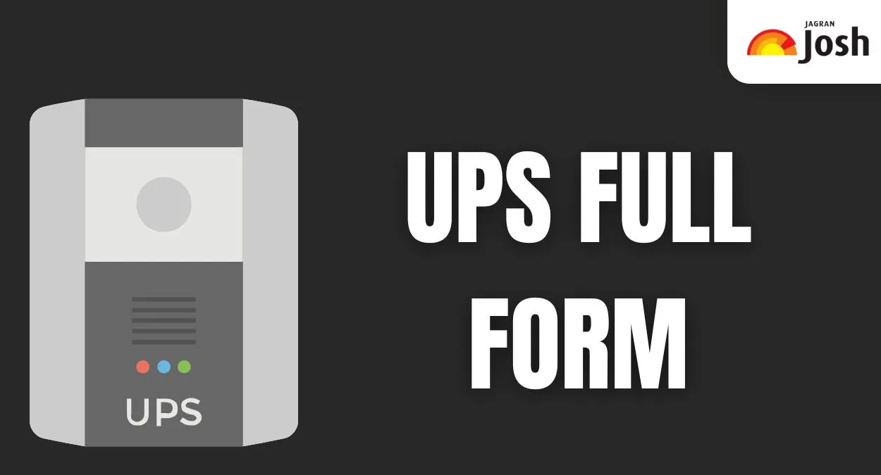 UPS Full Form