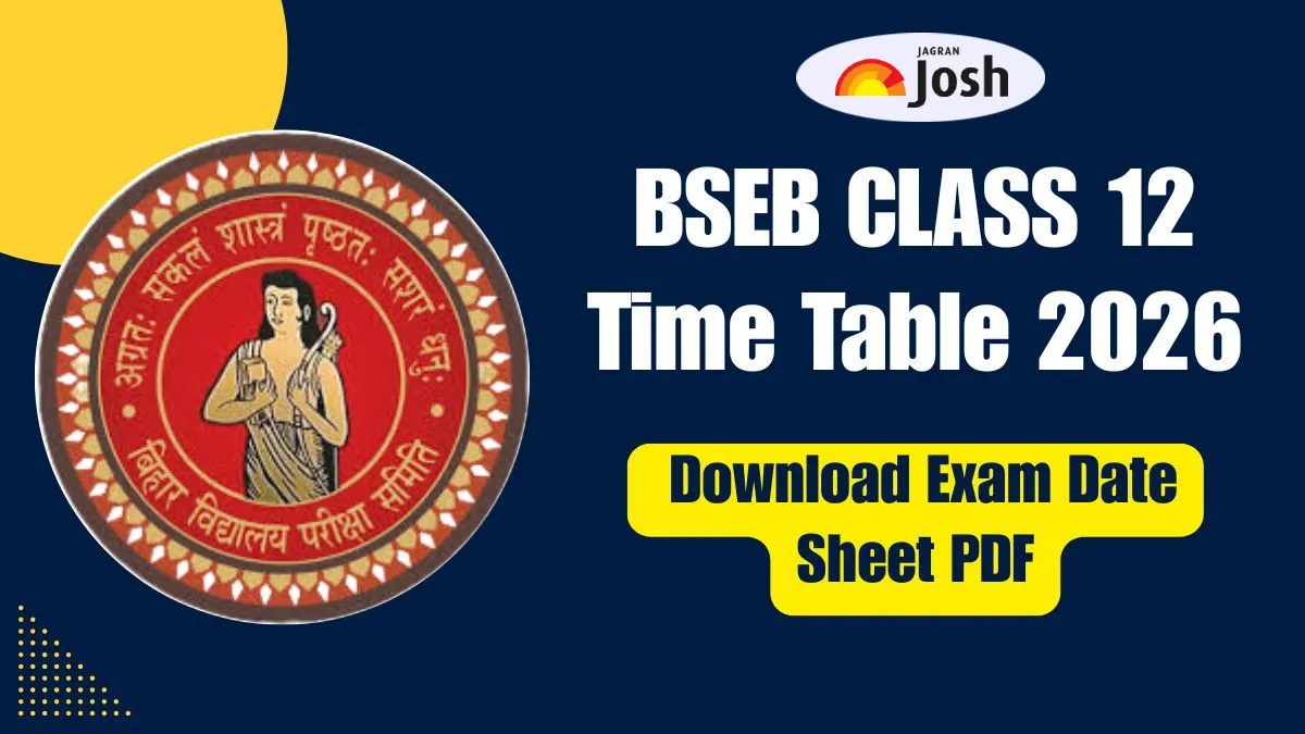 Bihar Board 12th Exam Date 2026: BSEB Inter Time Table Released @ biharboardonline.bihar.gov.in, Download PDF