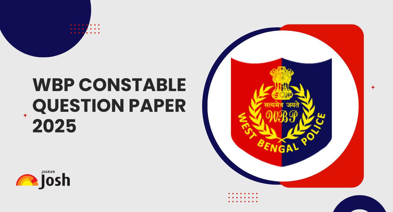 WBP Constable Question Paper 2025: Download November 30th Question Paper PDF Here