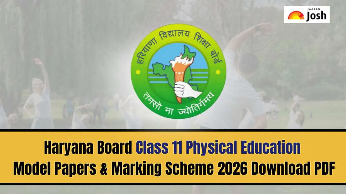 Haryana Board HBSE Class 11 Physical Education Model Paper with Marking Scheme 2026: Download PDF