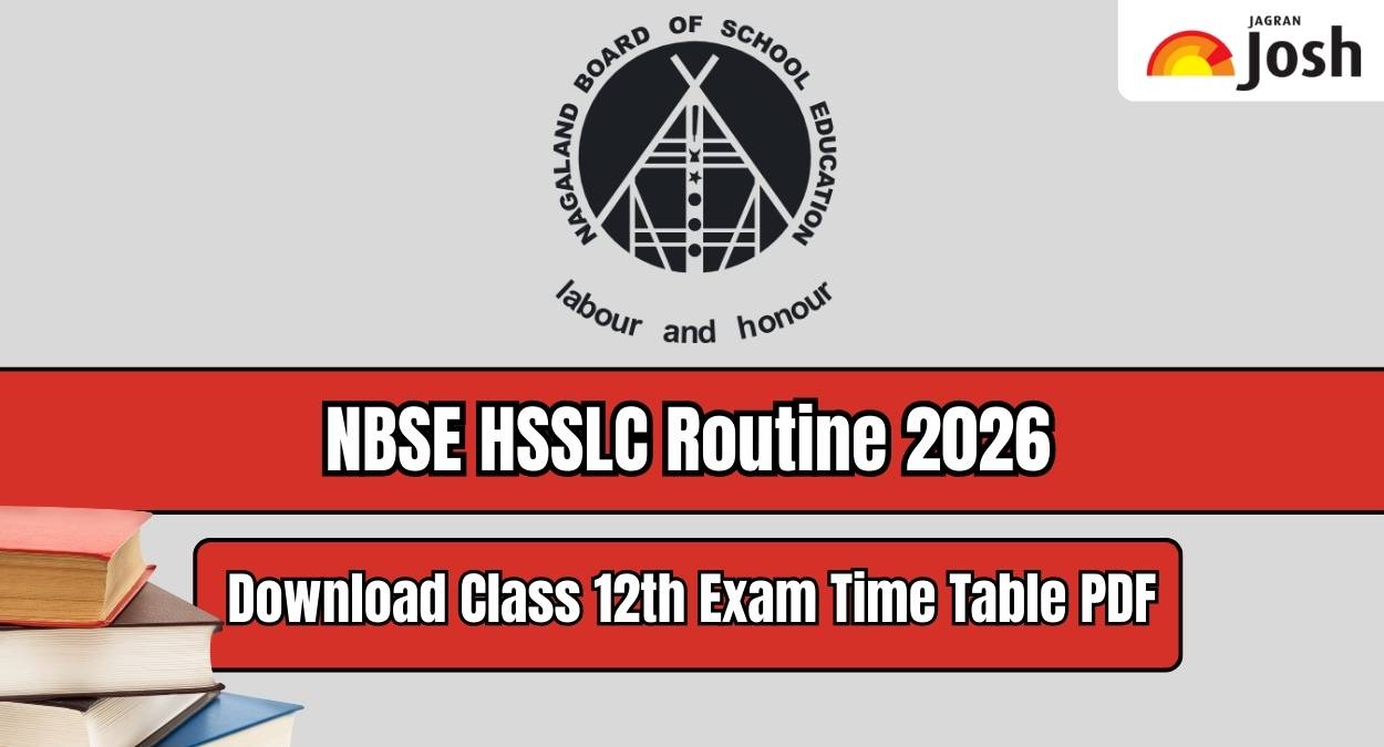NBSE HSSLC Routine 2026: Download Nagaland Board Class 12th Exam Time Table PDF