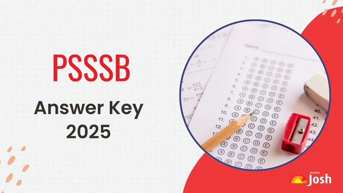 PSSSB Answer Key 2025