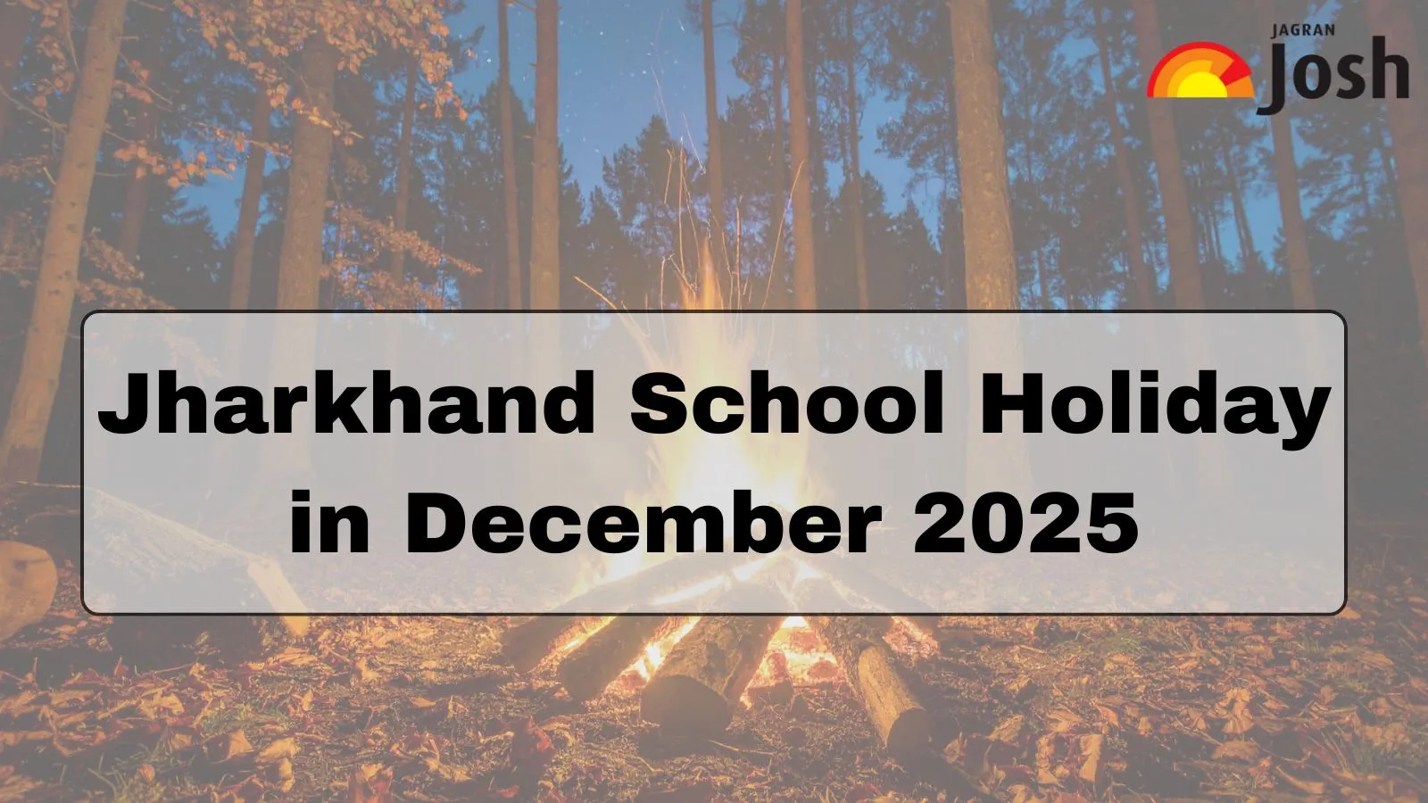 Jharkhand School Holiday in December 2025 ﻿