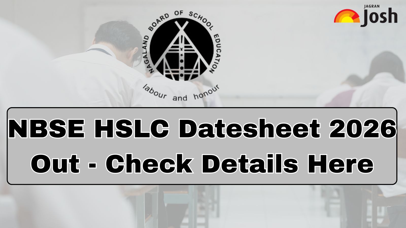 NBSE HSLC Routine 2026: Download Nagaland Board Class 10th Exam Time Table PDF