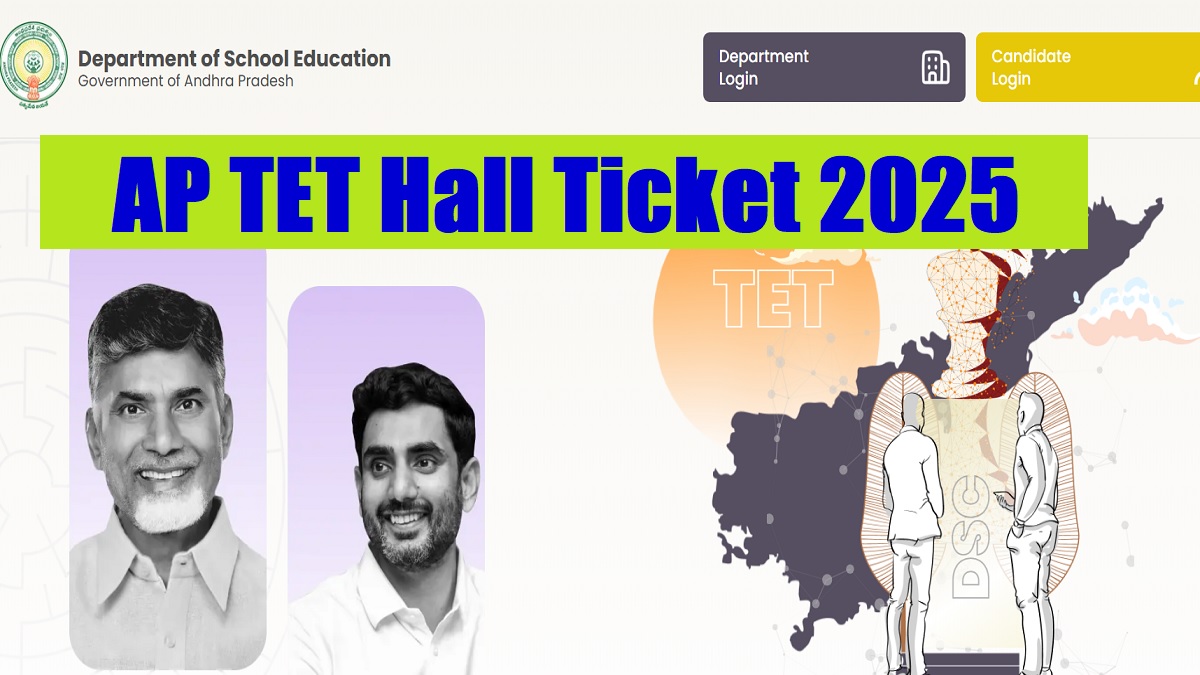 AP TET Hall Ticket 2025: Admit Card Released on Dec 3 at aptet.apcfss.in; How to Download