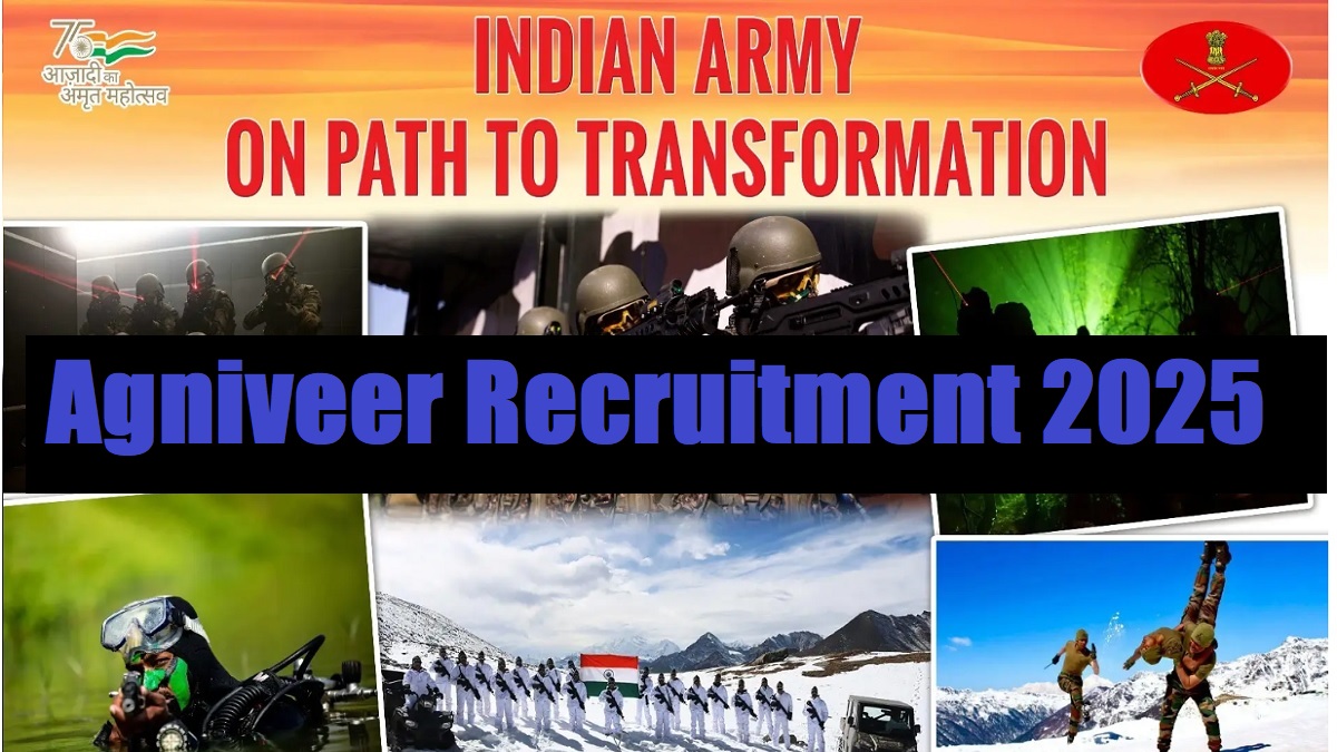 Indian Army Agniveer Recruitment 2025: Apply For Agniveer GD, Technical And Tradesman Posts, Check Rally Schedule And Others 
