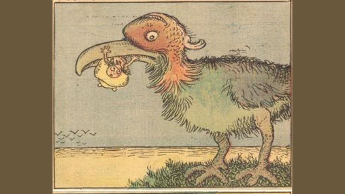 You have Microscopic Level Vision, if you could spot the Hidden Fish and an Old Man in this Vintage Dual-Perception Optical Illusion