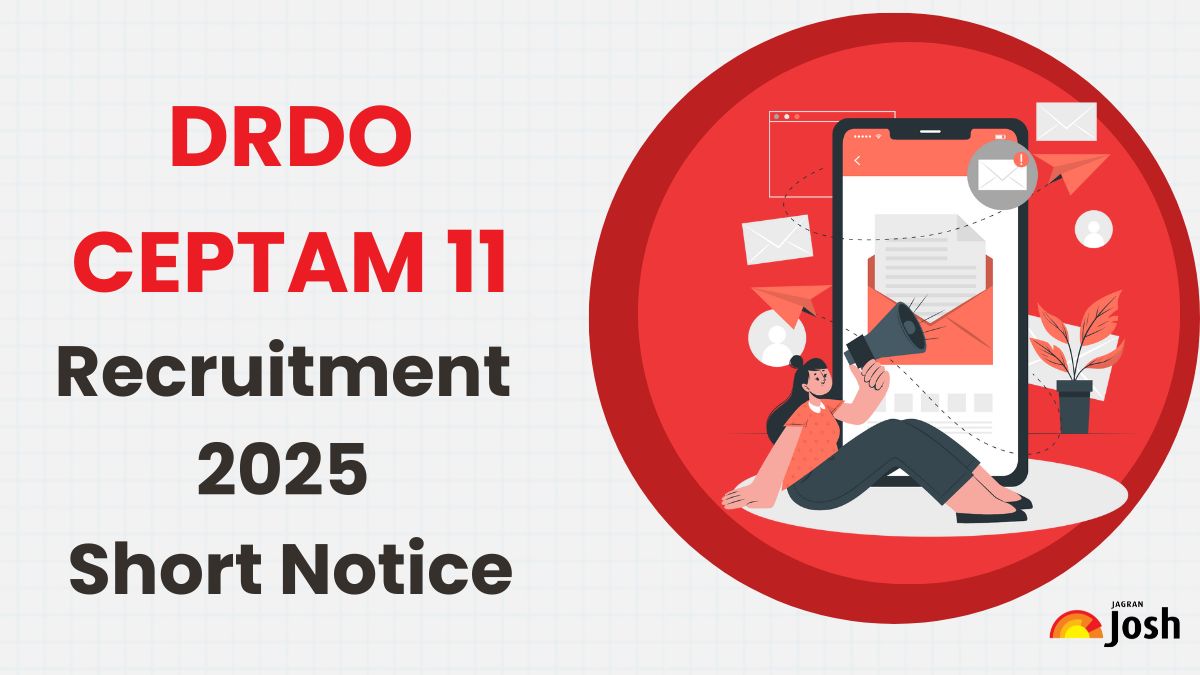 DRDO CEPTAM 11 Recruitment 2025 Short Notice OUT: Apply Online for STA-B & Technician A 764 Vacancies from Dec 9