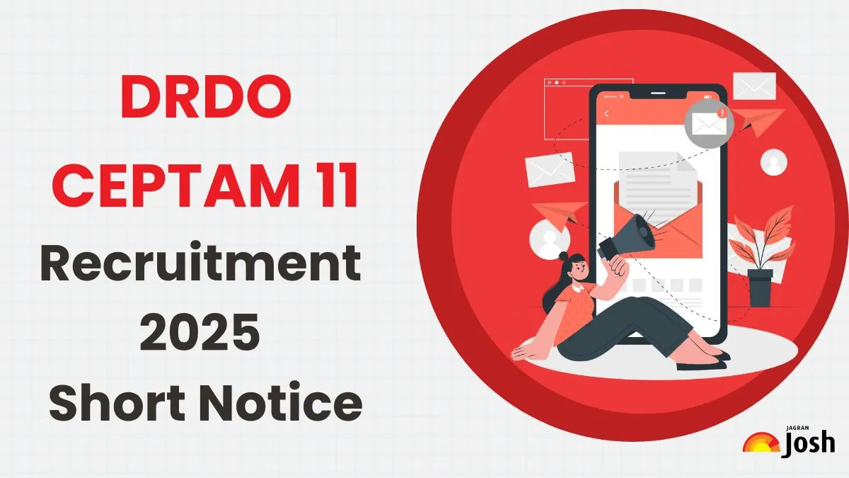 DRDO CEPTAM 11 Recruitment 2025 Short Notice
