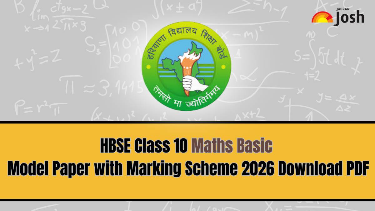 Haryana Board HBSE Class 10 Maths Basic Model Paper with Marking Scheme 2026: Download PDF