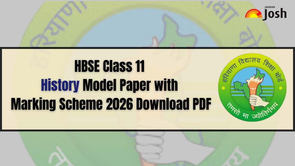 Haryana Board HBSE Class 11 History Model Paper with Marking Scheme 2026: Download PDF