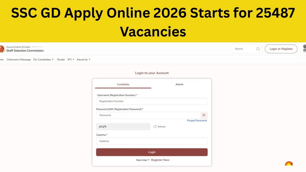 SSC GD Application Form 2026