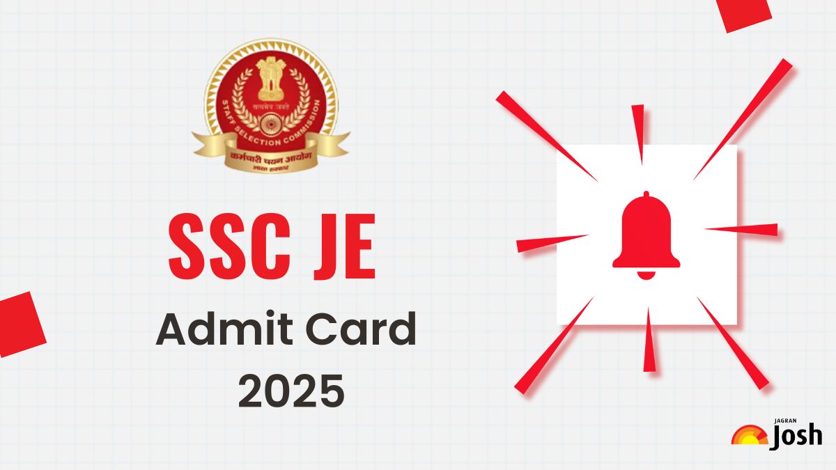 SSC JE Admit Card 2025 OUT at ssc.gov.in - Check Direct Link, Exam Dates & Steps to Download