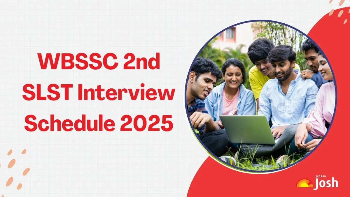 WBSSC 2nd SLST Interview Schedule 2025